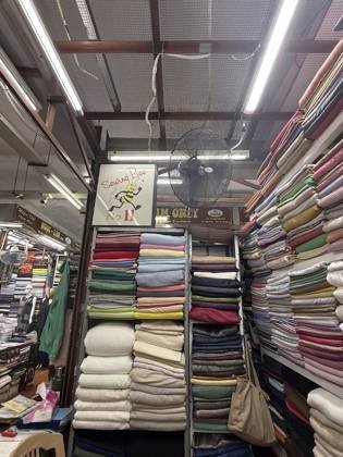 Clothes made at Sewing Bee, photo by a customer (Alba Rivero Espino)