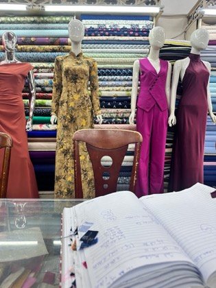 Clothes made at Shine Tailor, photo by a customer (Anny Teng)