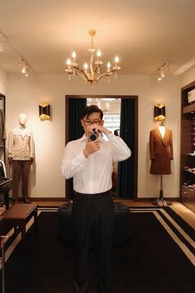Clothes made at Simon Silhouette, photo by a customer (#Khanh)
