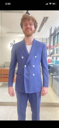 Clothes made at SIR Tailor, photo by a customer (Nina Hiner)