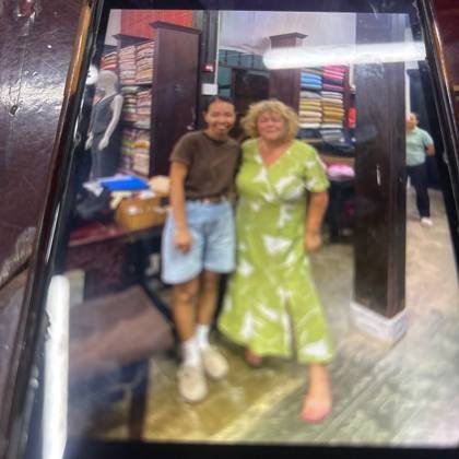 Clothes made at Son Ca Tailors, photo by a customer (Jane W)