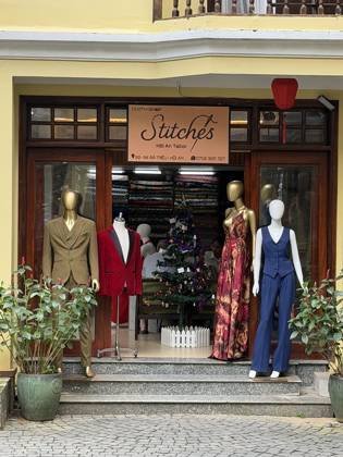 Clothes made at Stitches Hoi An Tailor, photo by a customer (Nicole Brooks)