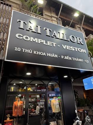 Clothes made at Tài Tailor, photo by a customer (Melvik Chen)