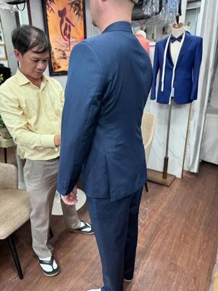 Clothes made at Tài Tailor, photo by a customer (Adam Scott)
