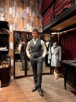 Clothes made at Tailor Bros, photo by a customer (Killian Smith)