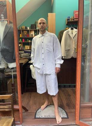 Clothes made at Tailor Nam Nguyễn (Chuyên may vest Nam & Nữ), photo by a customer (Артем Кваша)