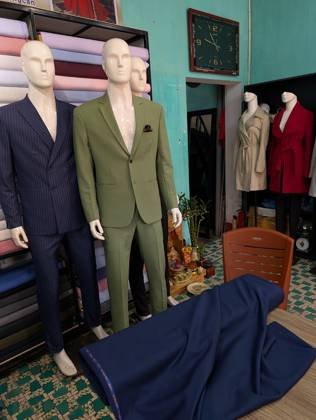 Clothes made at Tailor Phuong Can, photo by a customer (黃崇堯)