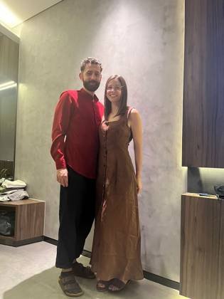 Clothes made at Tailor Phuong Can, photo by a customer (Mirka Michielin)