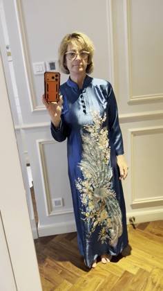 Clothes made at Tailor's Alley Clothing and Tailor, photo by a customer (Aimee Greenfield)