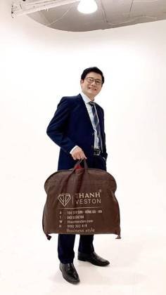 Clothes made at Tailor Thanh, photo by a customer (Lý tưởng Nấm)