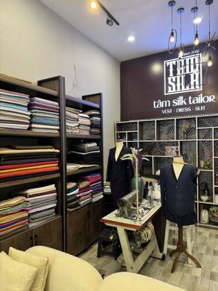 Clothes made at Tâm Silk Tailor, photo by a customer (Peter Hoang)