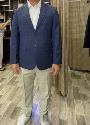 Clothes made at Tâm Silk Tailor, photo by a customer (David Lee)