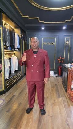 Clothes made at Tây Tailor, photo by a customer (ty clak)