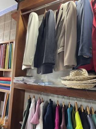 Clothes made at Thành Danh Tailor, photo by a customer (Phu tran)