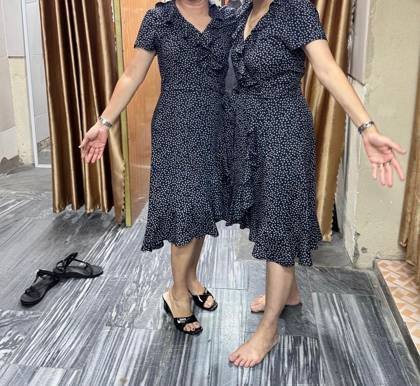 Clothes made at The My Tailor, photo by a customer (ggg)