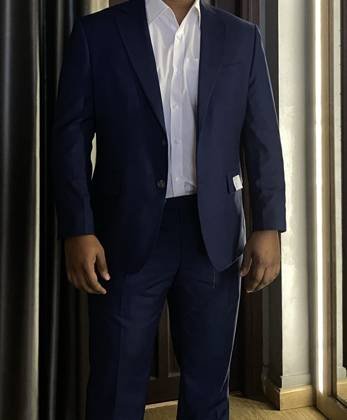 Clothes made at The Sages Modern Bespoke Suit Tailoring, photo by a customer (Dadi A)