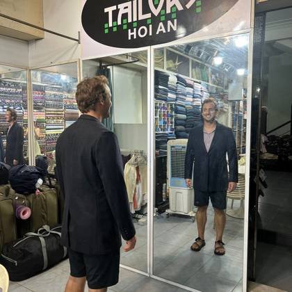 Clothes made at The Tailory, photo by a customer (Nomad65993312007)
