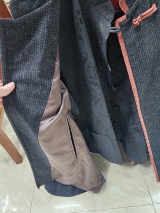 Clothes made at The Vy, photo by a customer (Courtney B)
