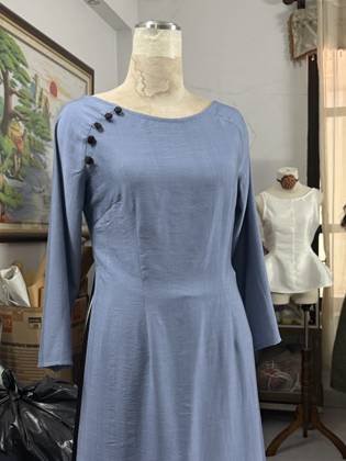 Clothes made at Tiệm may Bông hoa/Blooming Tailor, photo by a customer (Helen Tran)