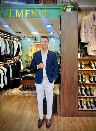 Clothes made at Tiệm May NCT.Tailor, photo by a customer (Denis Semec)