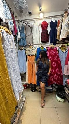 Clothes made at Tơ Tằm Việt Tailor, photo by a customer (Rea Mara Eve Diongzon)