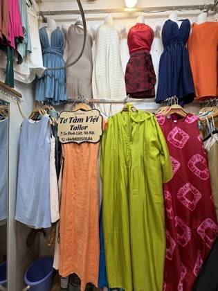 Clothes made at Tơ Tằm Việt Tailor, photo by a customer (Mai Arquillo)