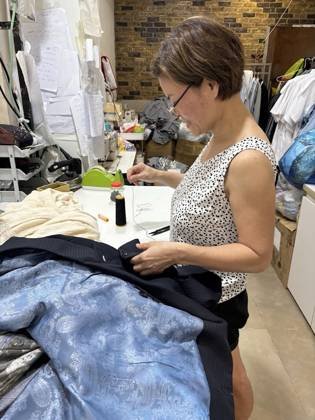 Clothes made at Tricia & Verona tailor, photo by a customer (Justin Yong)