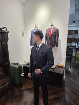 Clothes made at Tuyển Tailor, photo by a customer (Kai Chuan Chow)