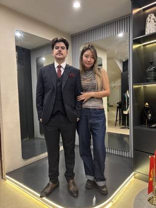 Clothes made at UNLIM Tailor, photo by a customer (Linh Hoang)