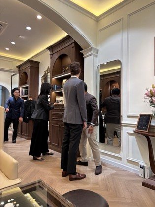 Clothes made at V.Man Tailor, photo by a customer (Rob S)