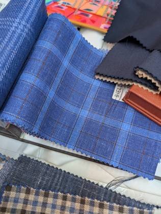 Clothes made at Văn Hùng Tailor, photo by a customer (Glenn Broadhurst)