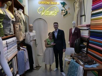 Clothes made at Van’s Custom Tailor, photo by a customer (Sarah Louise)