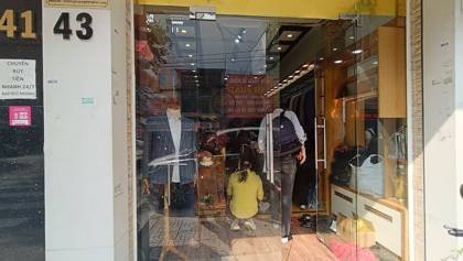 Clothes made at Vest Nam Phương Đông Tiến, photo by a customer (Sales Team)