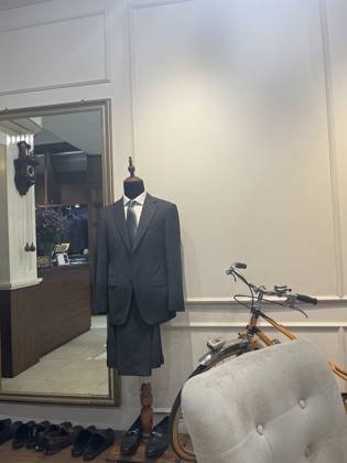 Clothes made at Veston Ngọc Lan, photo by a customer (Trang Hoàng)