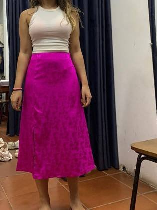 Clothes made at Wild Orchid Tailor Shop, photo by a customer (Isabella R)