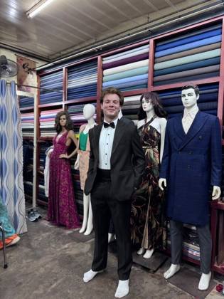 Clothes made at Xuân Custom Tailor, photo by a customer (James Bottomley)