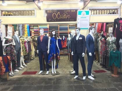 Clothes made at Xuân Custom Tailor, photo by a customer (T M)