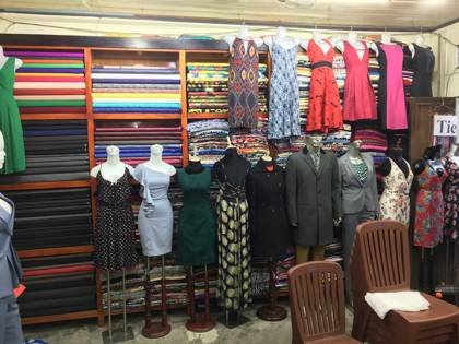 Clothes made at Xuân Custom Tailor, photo by a customer (T M)
