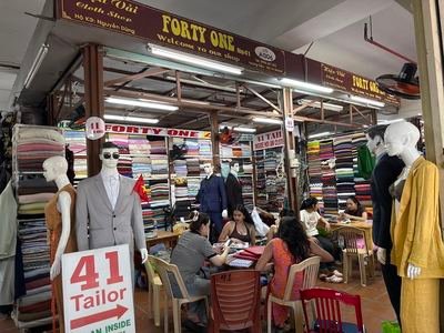 41 Tailor Hoi An Cloth Market, tailor shop