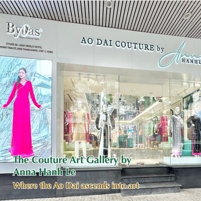 Ao Dai Couture by Anna Hanh Le, tailor in Saigon