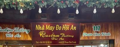 Custom Tailory Hoi An, tailor shop