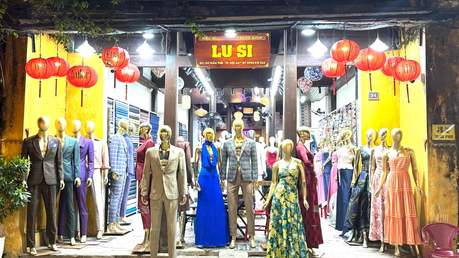 Lusi Tailor Shop, tailor for suits and shirts in Hoi An — photo 1 of 6