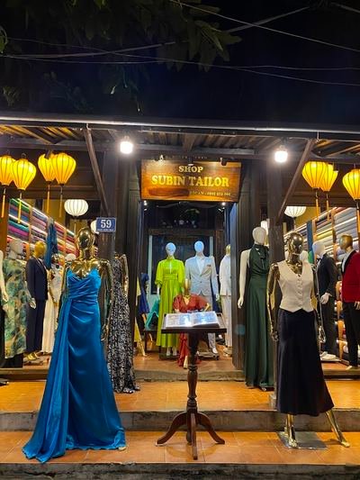 SuBin Tailor Hoi An, tailor shop
