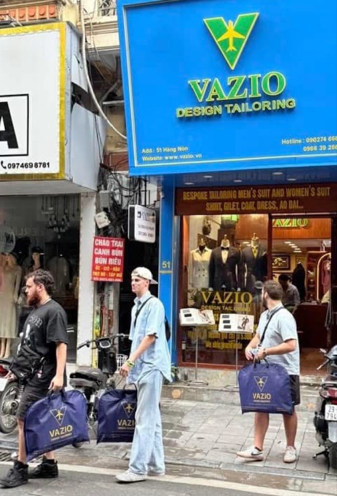 Tailor VAZIO suits, tailor for suits and women's suits in Hanoi — photo 1 of 6